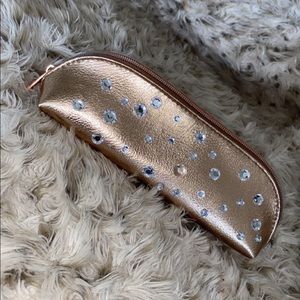 NWOT Morphe Bling makeup brush bag!